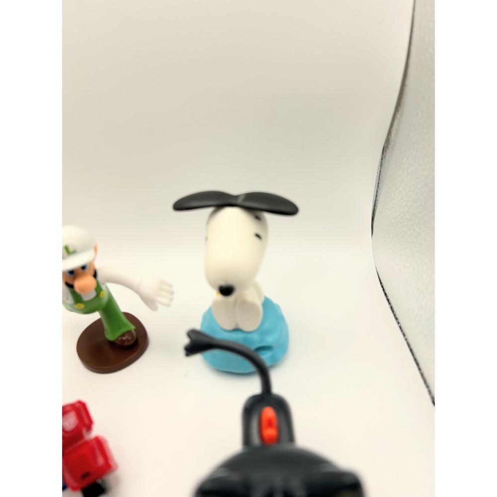 Mixed Character Figure Lot Luigi Optimus Prime Snoopy Minion Pokemon Litten 6pc - Picture 6 of 9